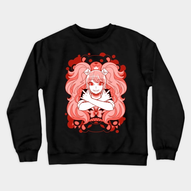 Junko Crewneck Sweatshirt by jenjenrose